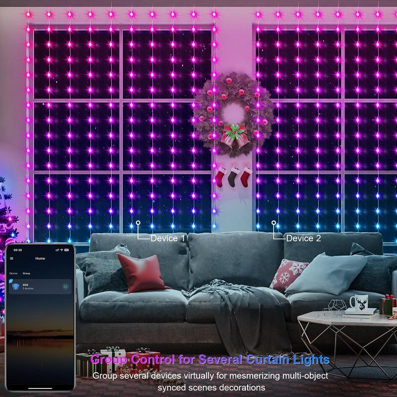 Smart Curtain Lights