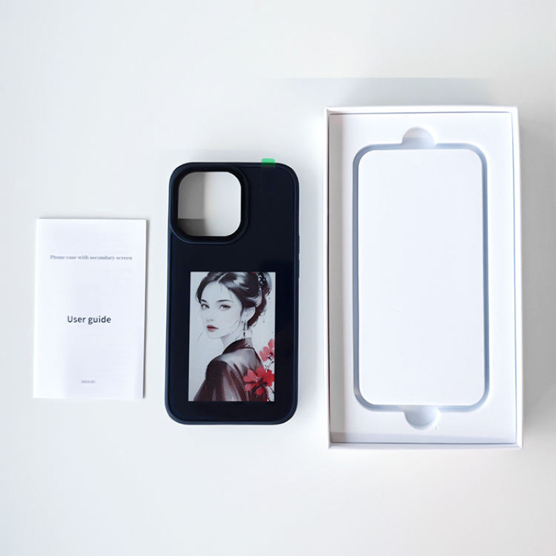 E-Ink Display Phone Case | NFC Powered Customizable Smart Cover for iPhone