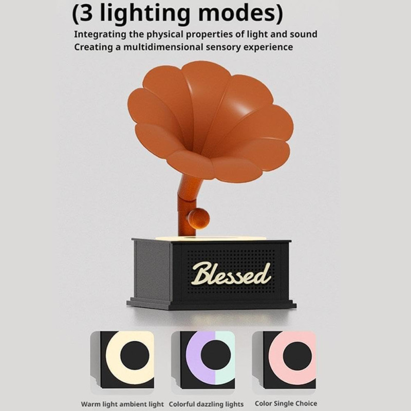 Gramophone Bluetooth Speaker