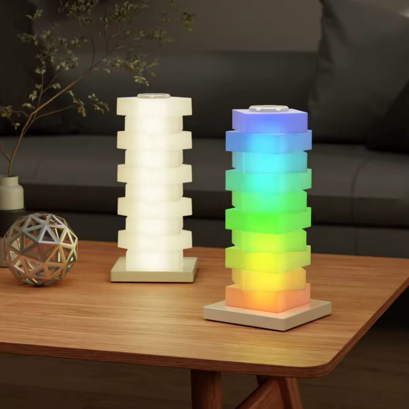 Jenga Lamp