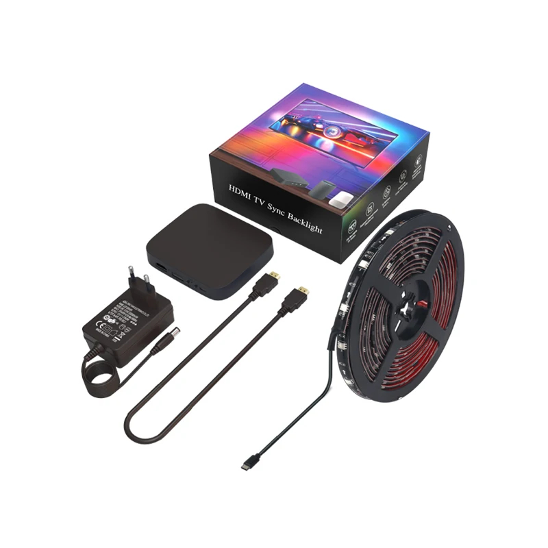 OG TV Amblight HDMI Sync Box | RGBIC TV Backlight for PS5, Xbox and Home Cinema Pakistan