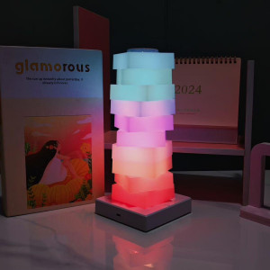 Jenga Lamp