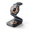 3 in 1 Transparent 15W Magnetic Magsafe Compatible Wireless Charger Stand for Phones, Airpods & Apple Watch