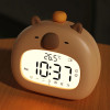 Capybara Digital Alarm Clock | Night Light & Sleep Trainer with Snooze