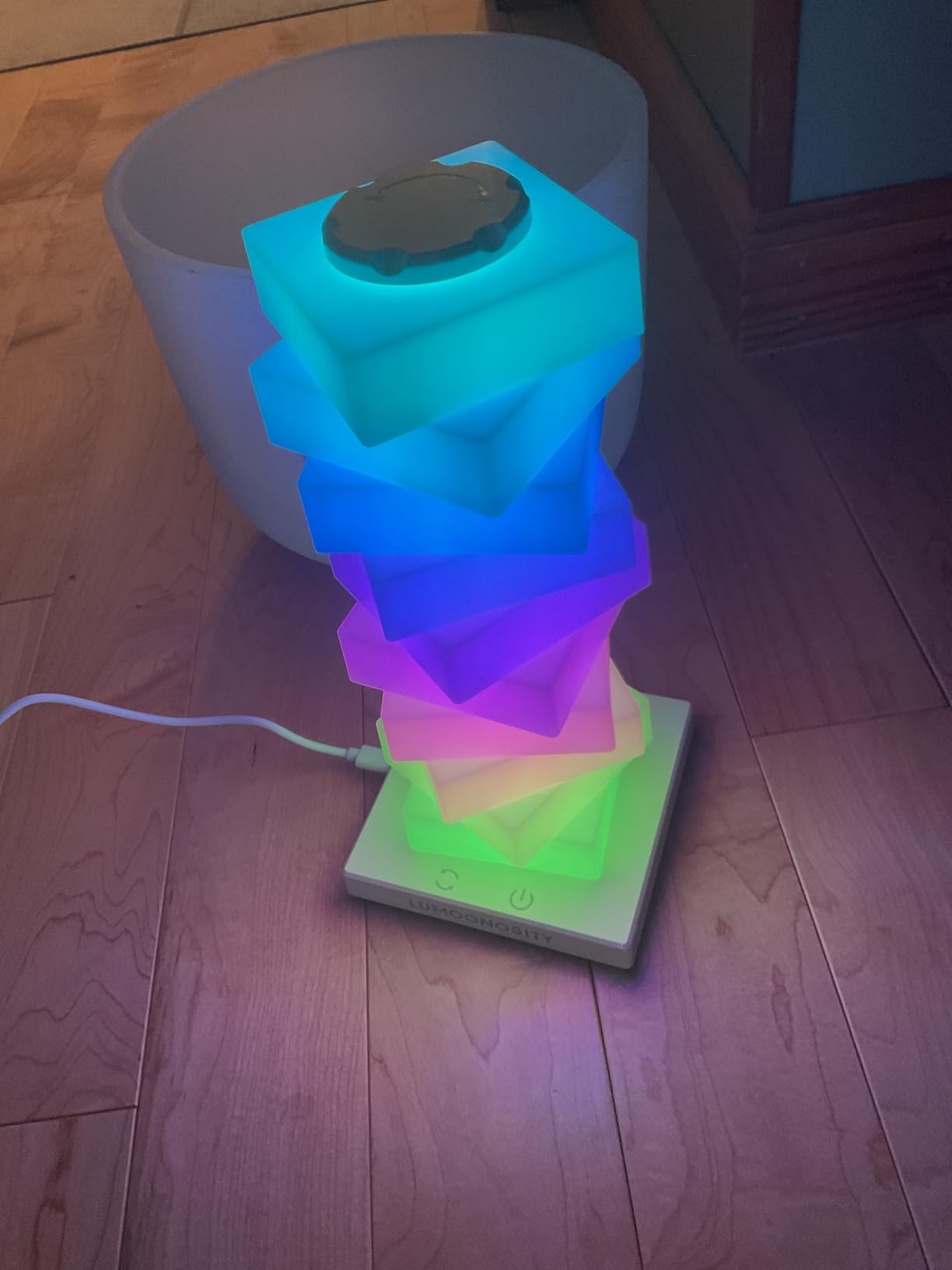 "Jenga meets lamp. 5\/5"